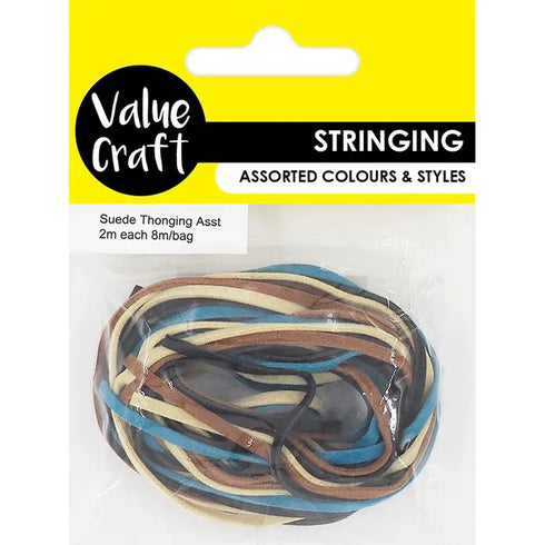 3mm Flat Suede Thonging Stringing Material